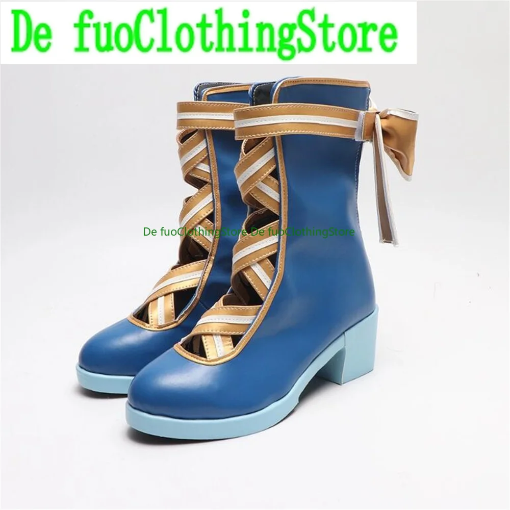 DefuoClothing StoreHimemiya Tori Ensemble Stars Cosplay Shoes  GameAnime Game Role-playing Halloween Party Props Shoes Boots