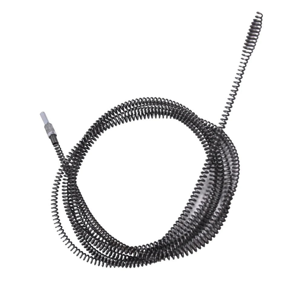 

1/2/3/4/5/8/10 Meter Pipe Unclogger Drain Cleaner 10mm Dia Sewer Sink Basin Pipeline Clogged Remover for Bathroom Kitchen Toilet