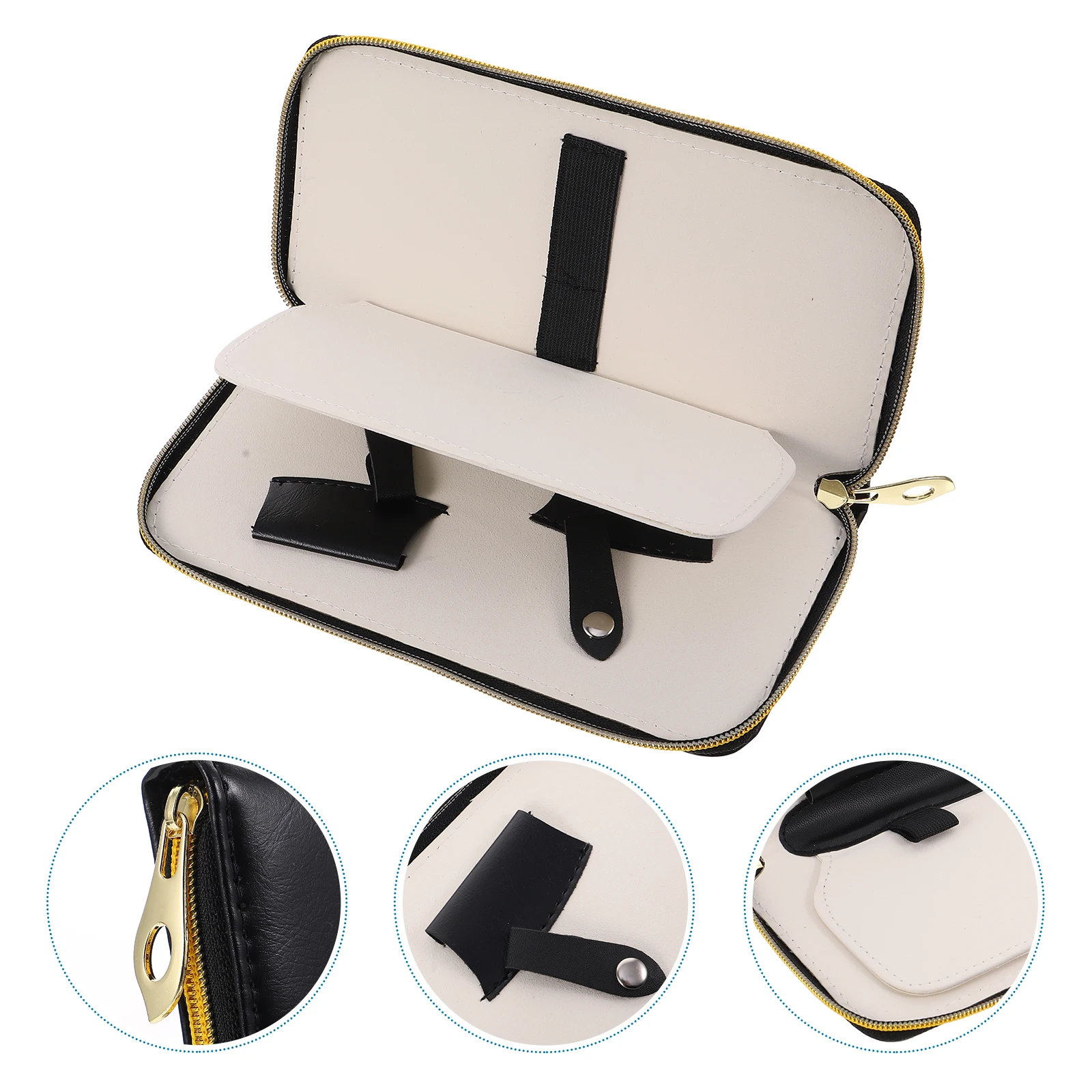 

Scissor Bag Professional Stylist Carrying Case Travel Compact Lightweight Haircut ganizer Barber Tool Pouch
