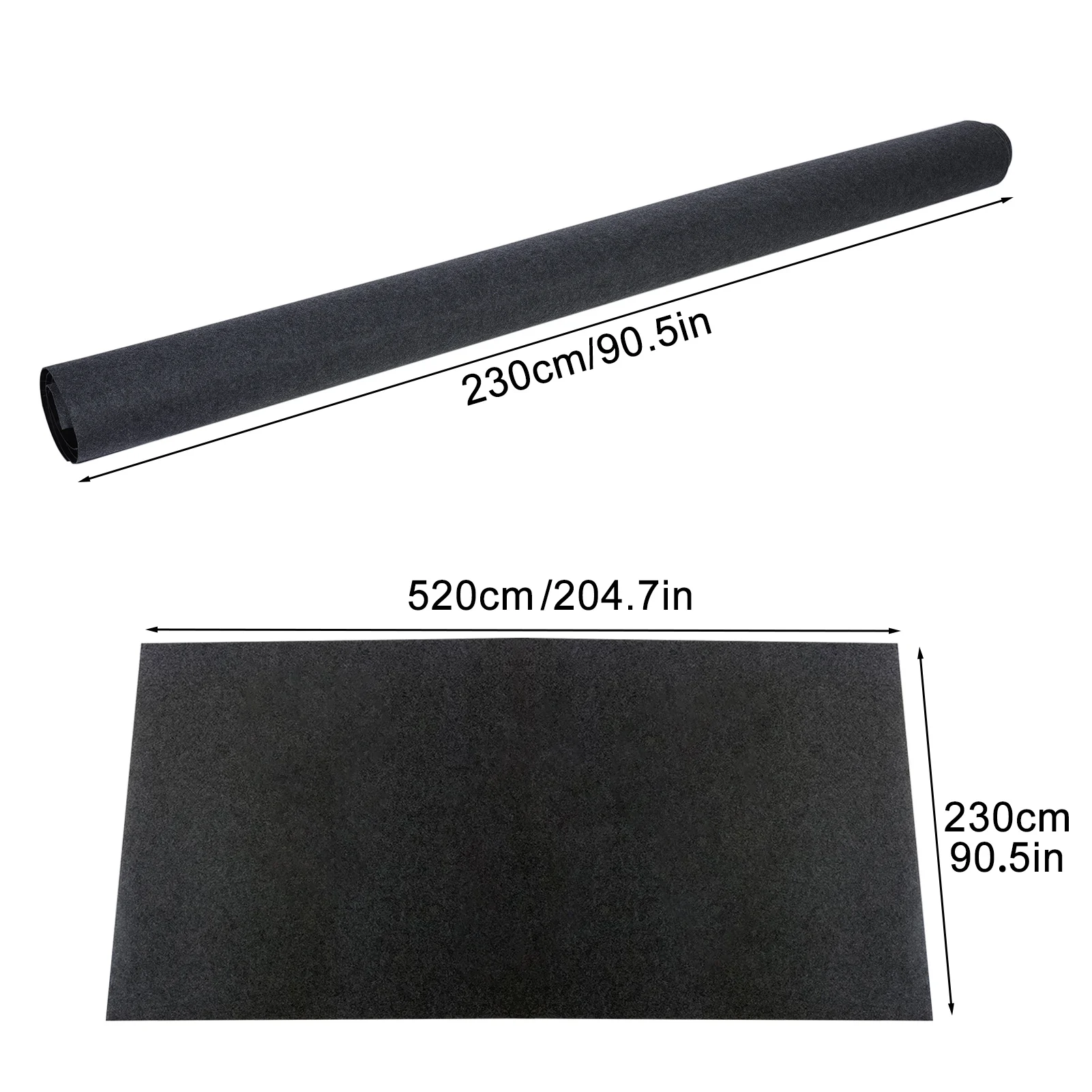 90.55X204.72inch Car Maintenance Mat Oil Felt Proof Protective Waterproof Garage Mat Floor Tools Automotive Repairing Garage Pad