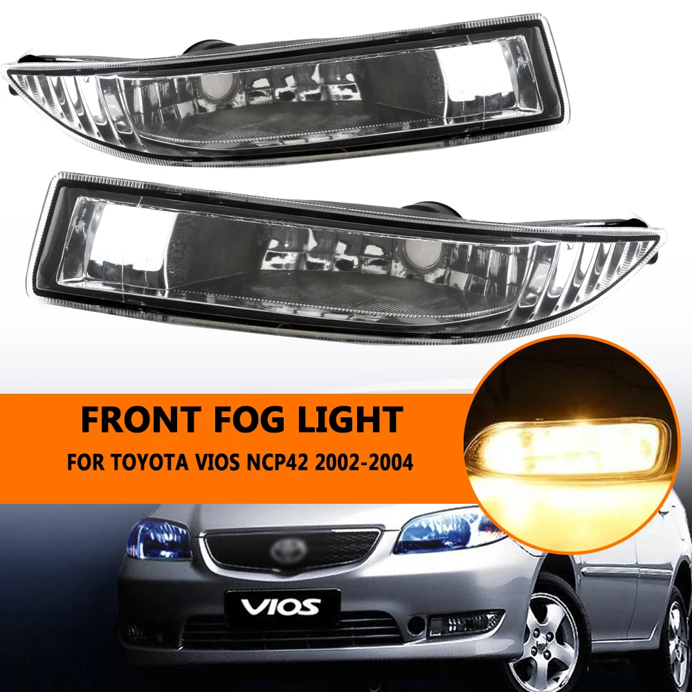 

Front Fog Lamp Housing Cover for Toyota VIOS NCP42 2002 2003 2004 Car Indicator Accessories