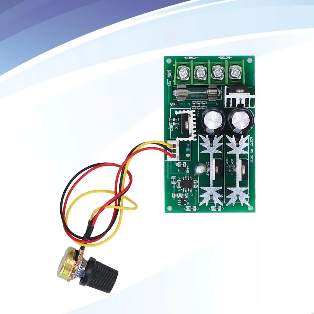 10V‑60V Input Voltage PWM DC Motor Speed Controller 12V 24V 36V 48V Compatible Pulse Width Modulator Regulator