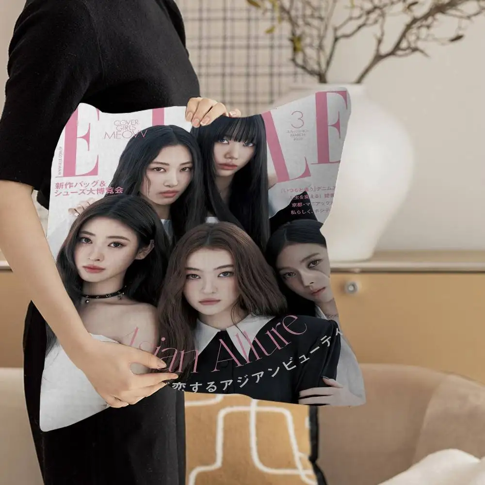 

M-MEOVV THE 1st EP ALBUM Cushion Cover Pillowcase Upholstery Sofa Throw Pillow Home Decor Pillowcas