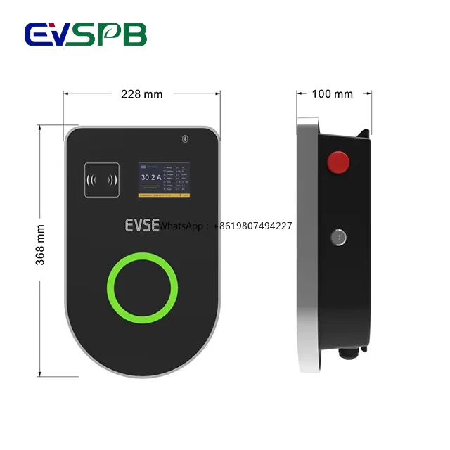 Home Charger Wall-mounted DLB  Vehicle Car Charging Station Level 2 11kW EV Charger with Smart App Control EV Products