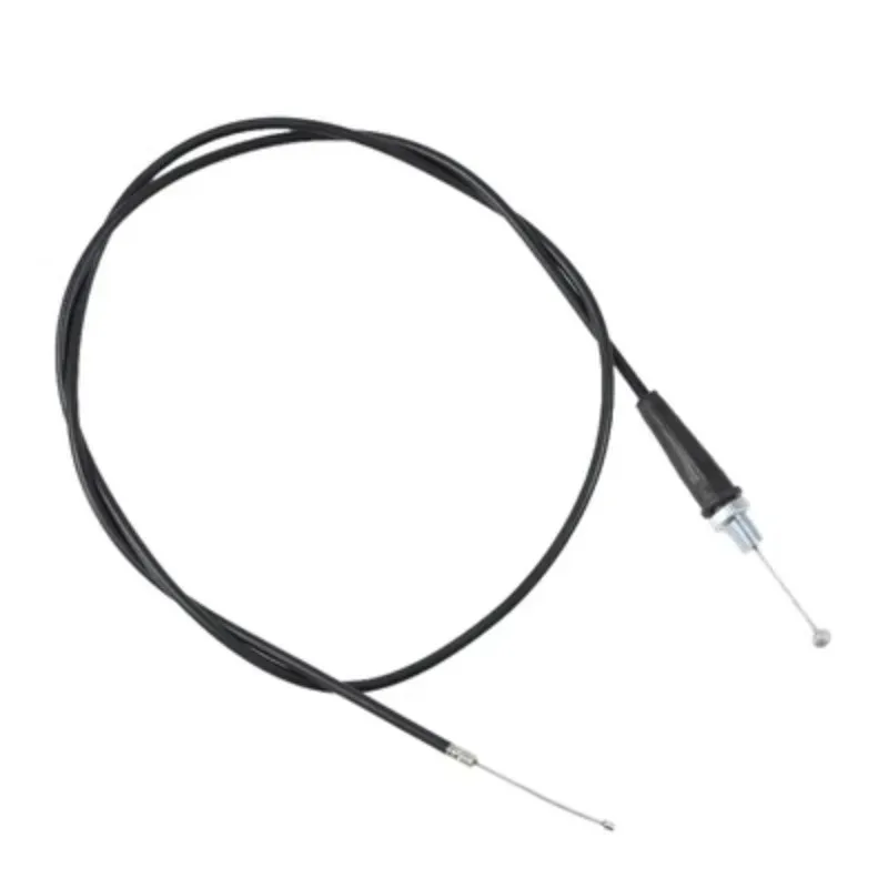 New 1pcs Motorcycle Throttle Oil Cable Stainless Steel Straight Head Throttle Line for Pit Dirt Motor Trail Bike Motocross 110cm