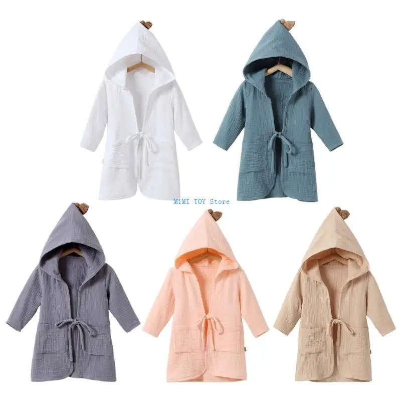 

24BE Bathrobe Adjustable Waist Tie Strap Bath Towel Comfortable Fitf or Bath & Beach