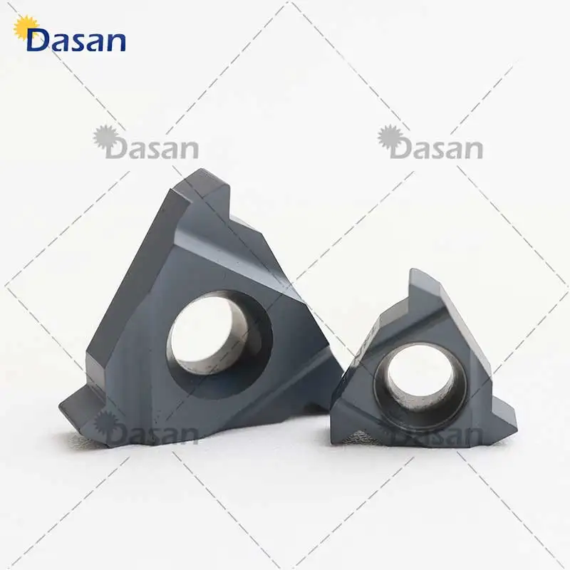 10PCS 16ER 16IR 11IR NPT 11.5NPT 18NPT 14NPT Solid Carbide Threading Inserts Cutter Tools for Steel Stainless Steel