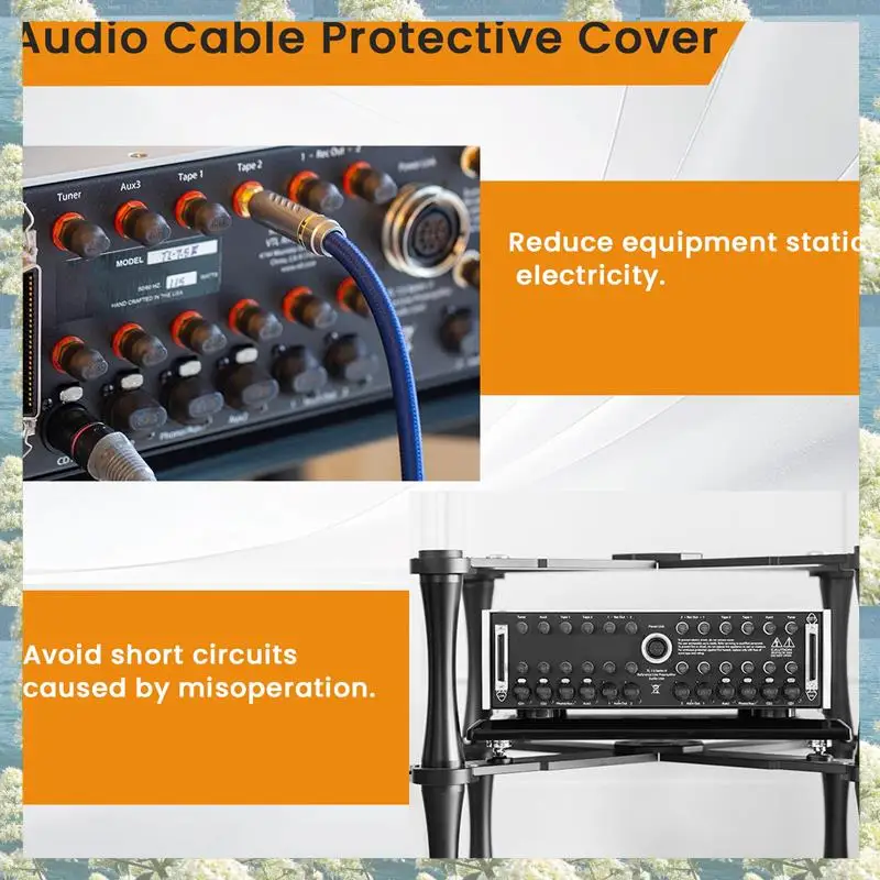 New-10PCS Dust Cap Anti-Oxidation Shielding Signal Audio Cable Protective Cover For Balance Canon XLR RCA