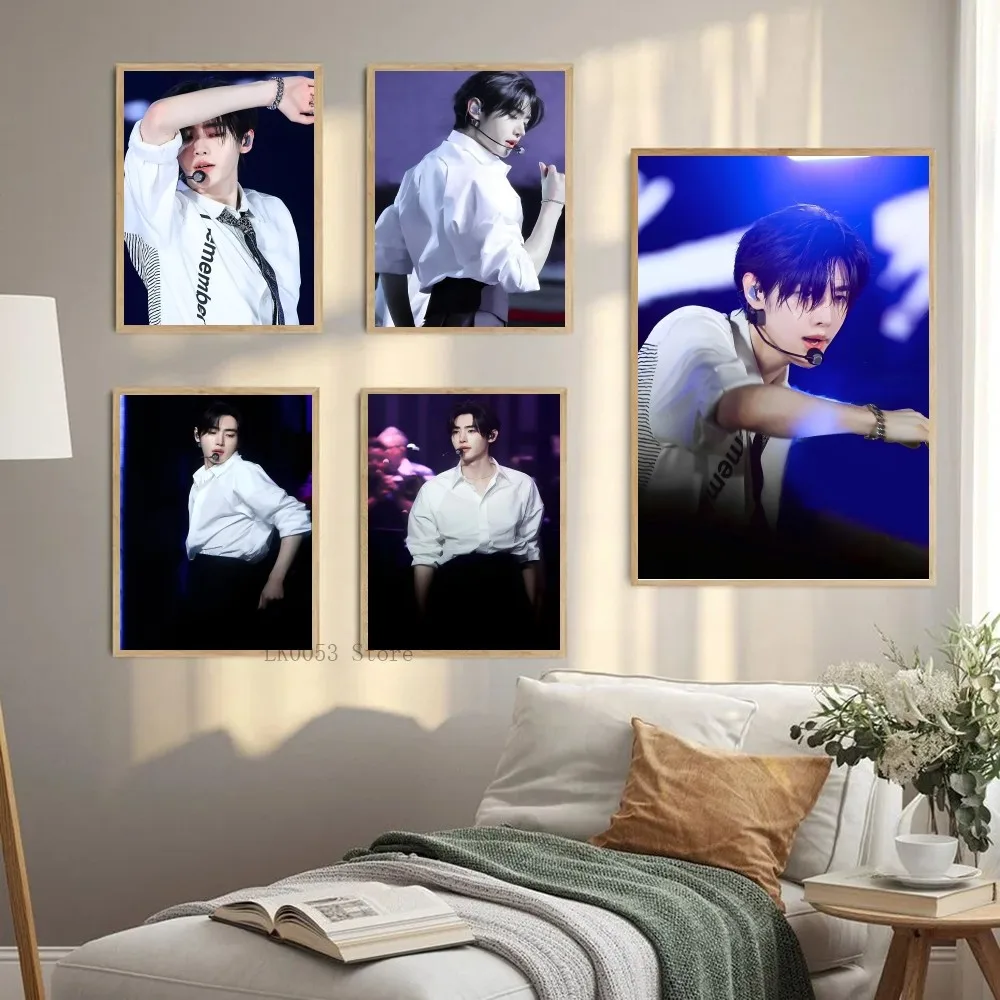 1PC Kpop ENHYPEN Park Sunghoon Poster Paper Print Home Living Room Bedroom Entrance Bar Restaurant Cafe Art Painting Decoration