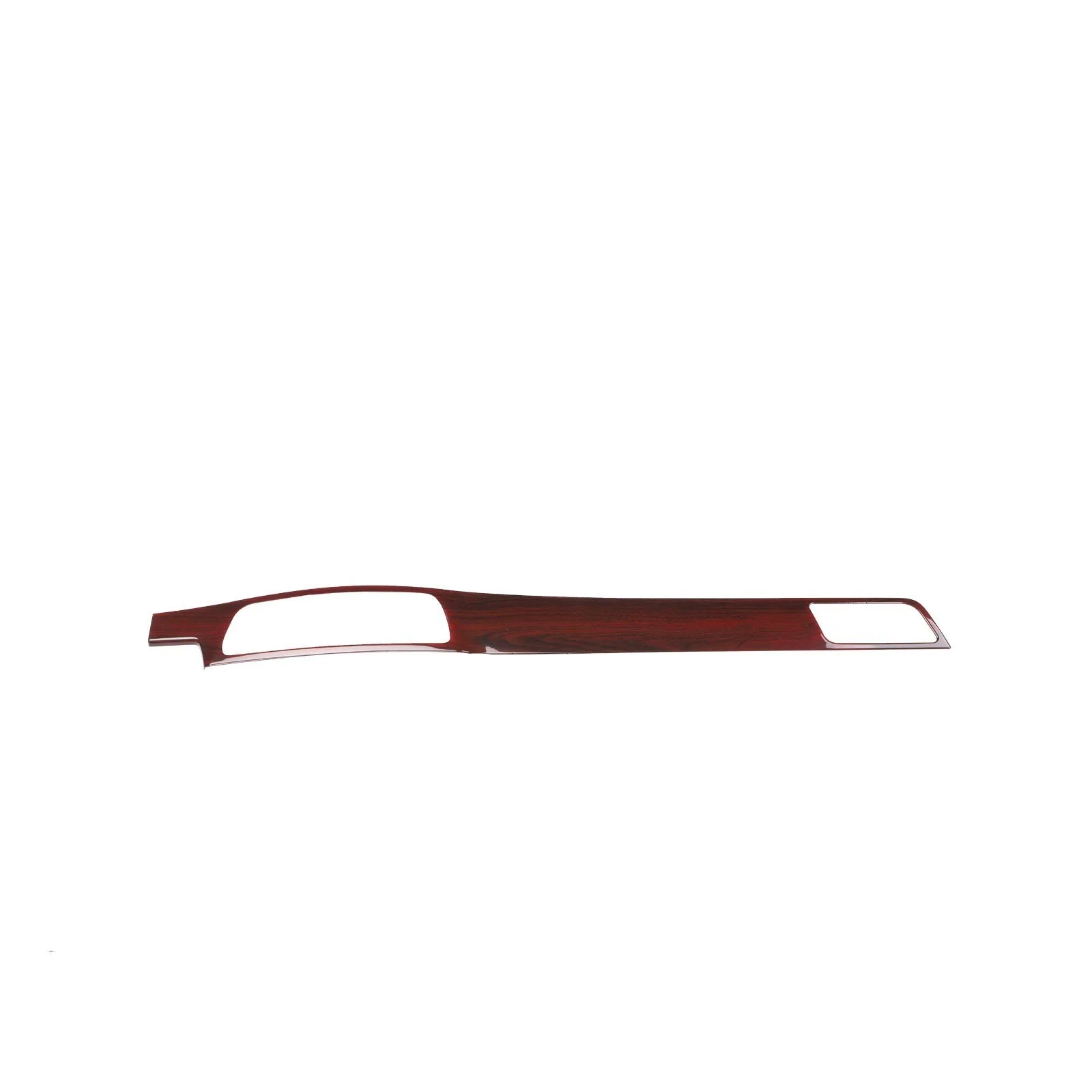 

1X Gloss Wood Grain Dash Board Cover Trim For Mercedes-Benz E-Class 2014-15