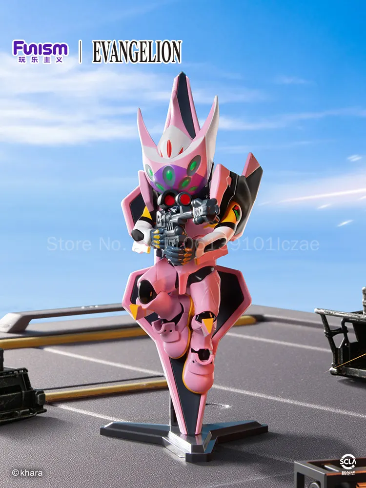 Funism Evangelion Eva Blind Box Second Series Collectible Figure Unit 01 Asuka Anime Figurine For Adult Anime Collectors view 6