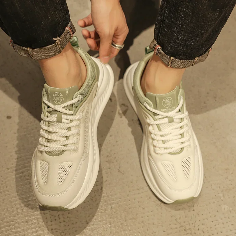Shoes men Sneakers Male tenis Luxury shoes Mens casual Trainer Race Breathable fashion loafers running Shoes for men image 6