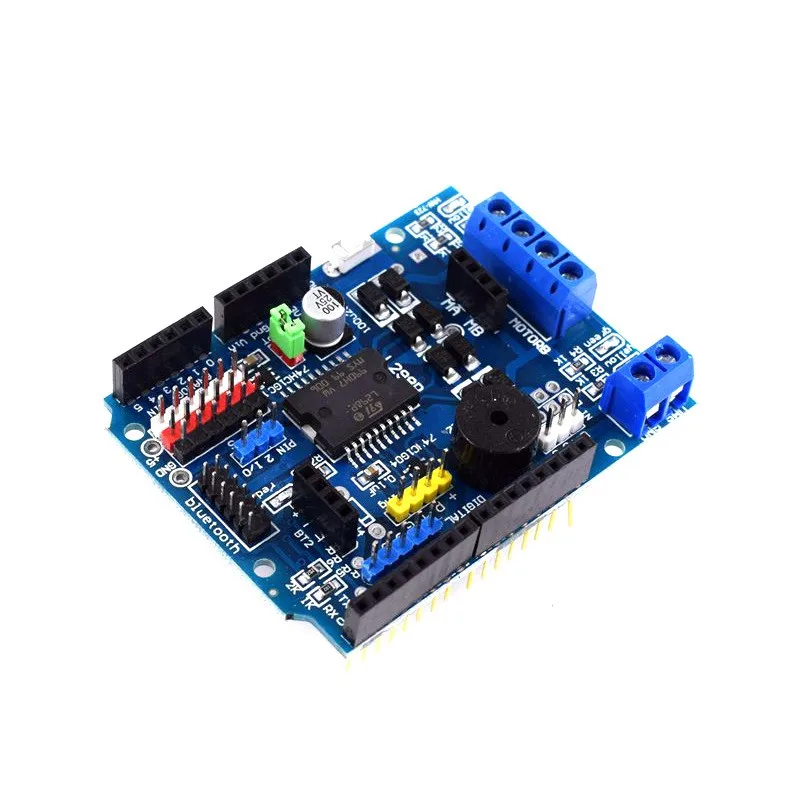 L298P Shield R3 DC Motor Driver Shiled Board Module 2A Dual Full Bridge H-Bridge 2 Way For Arduino UNO r3 Relay 5V 12V