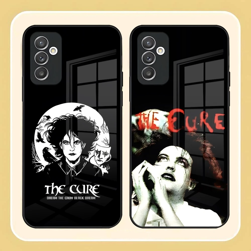 Rock Band T-The C-Cures Phone Case For Samsung S26 S24 Ultra S23 S22 S21 Fe S25 Plus A17 A54 A37 A57 A53 A13 A16 Glass Cover