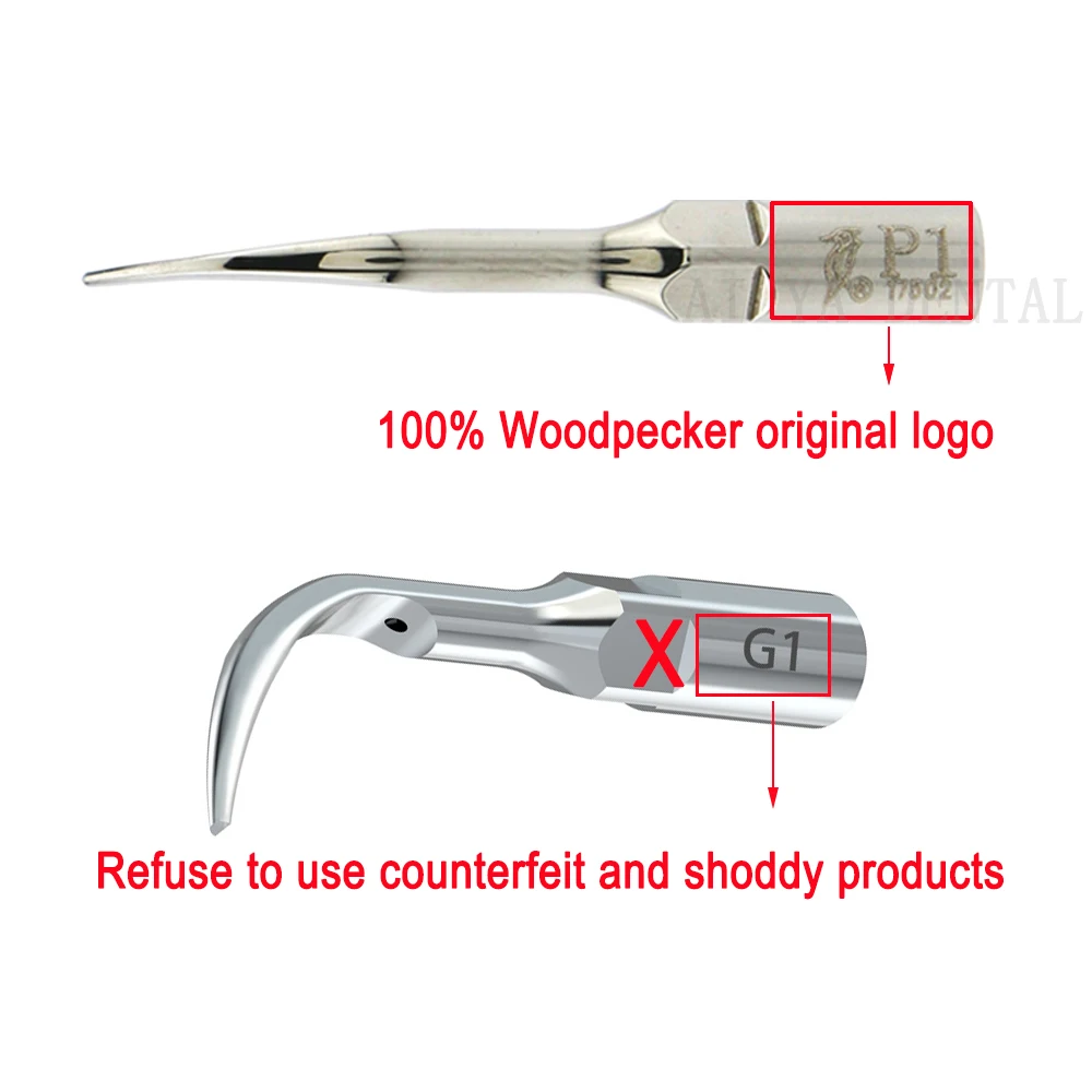 woodpecker dental ultrasonic tips Periodontics Endodontics Endo Perio Scaling Tips dental endodontics P-Series For EMS UDS