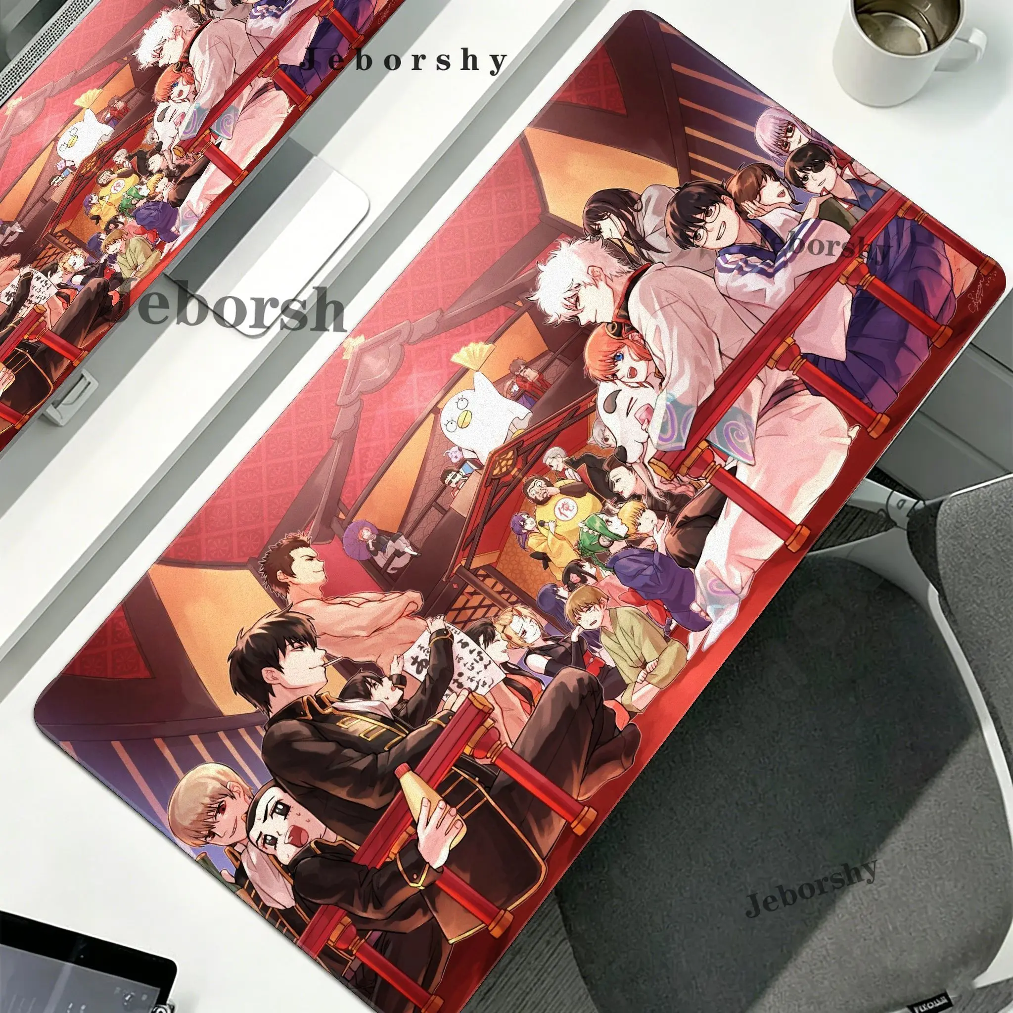 G-GintamaS Mouse Pad Keyboard Mouse stitch Mouse pad,Desk Mats,Gaming Accessories,PC Parts XXL