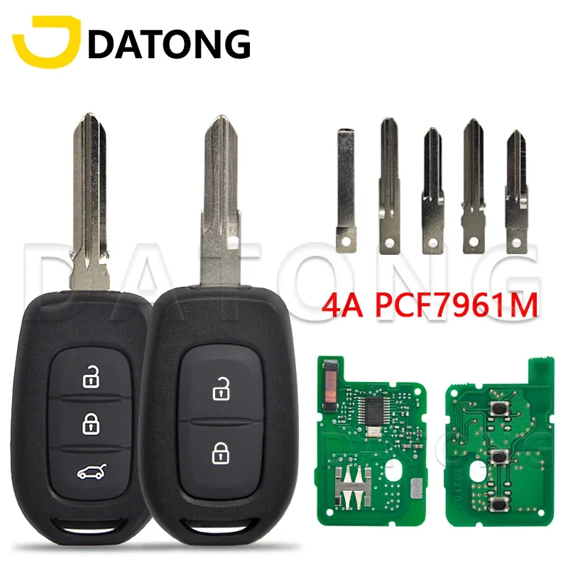 

Пульт дистанционного управления Datong World для Renault Duster Clio4 Sandero Master3, символ движения Dacia Logan лодgy Dokker 4A 433 МГц