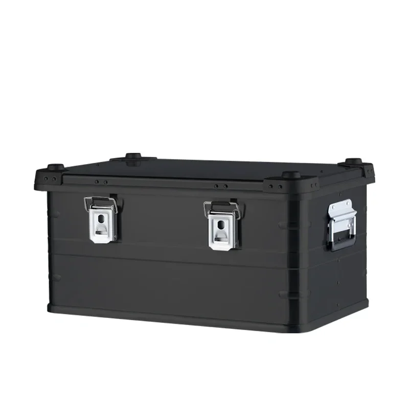 

Outdoor storage box large magnesium aluminum alloy waterproof large capacity car storage box backup