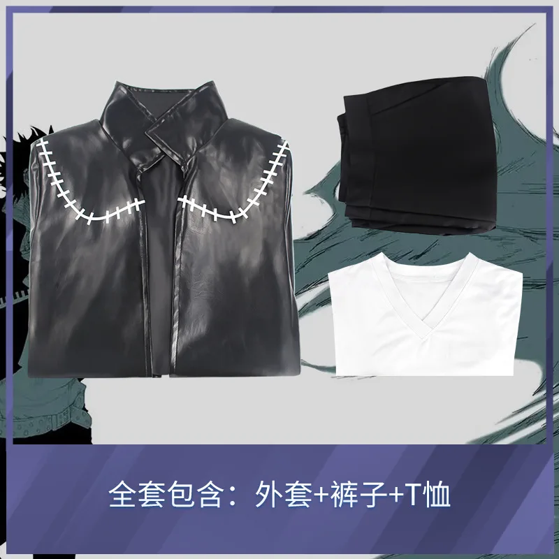 Cosplay Costume Conjunto completo para homens e mulheres, Academ-ia Boku No Her-o Academia, Ochaco Uraraka, Dabi, Jacket, Party Outfit