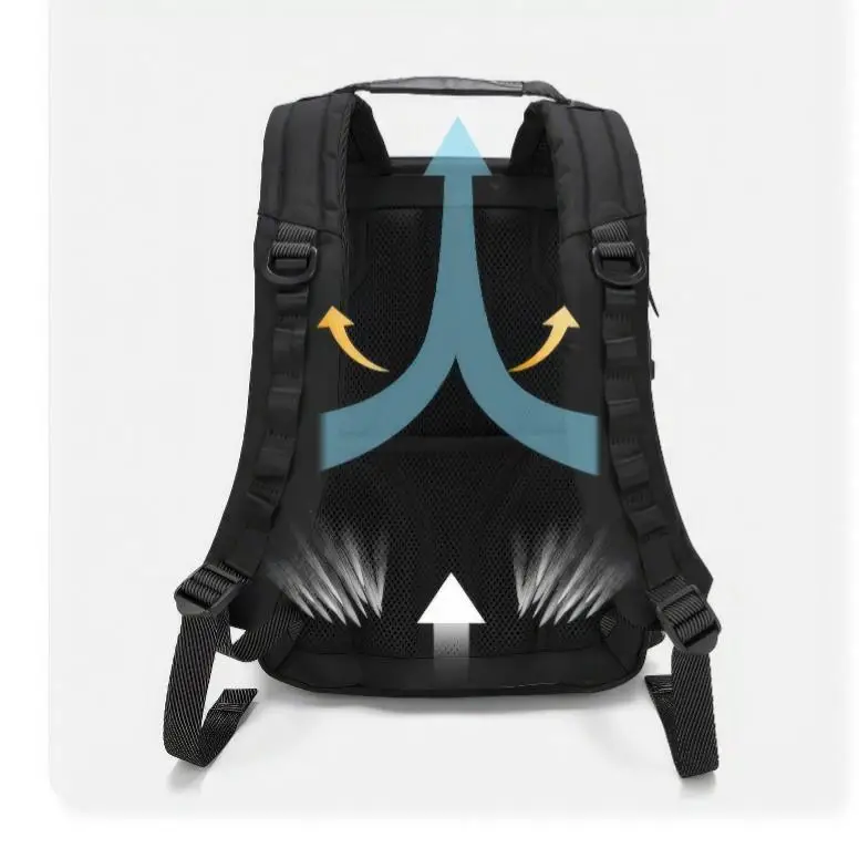 حقيبة ظهر من النايلون لجميع الأغراض - حقيبة نهارية حديثة جاهزة للأعمال، عملية وأنيقة للتنقل وعطلات نهاية الأسبوع 232793 #3