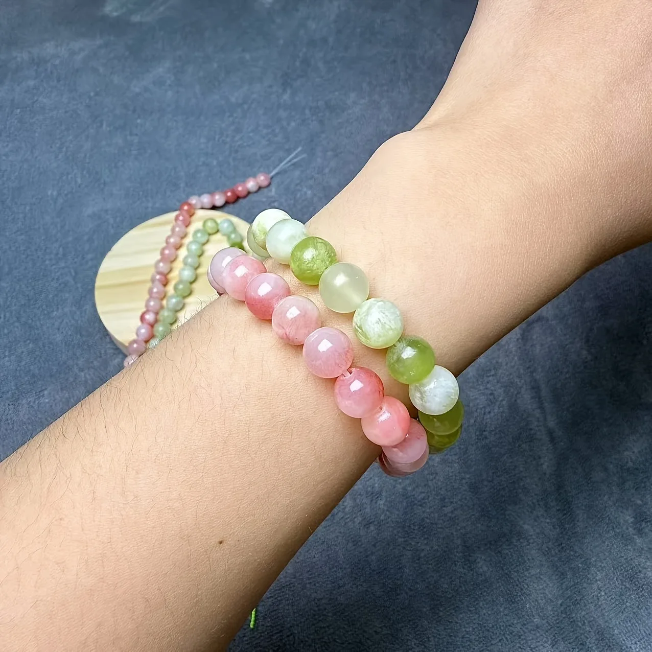 bracelet flamant rose pink garnet pink quartz strawberry quartz braclet for girlfriend gifts natural stone bracelets