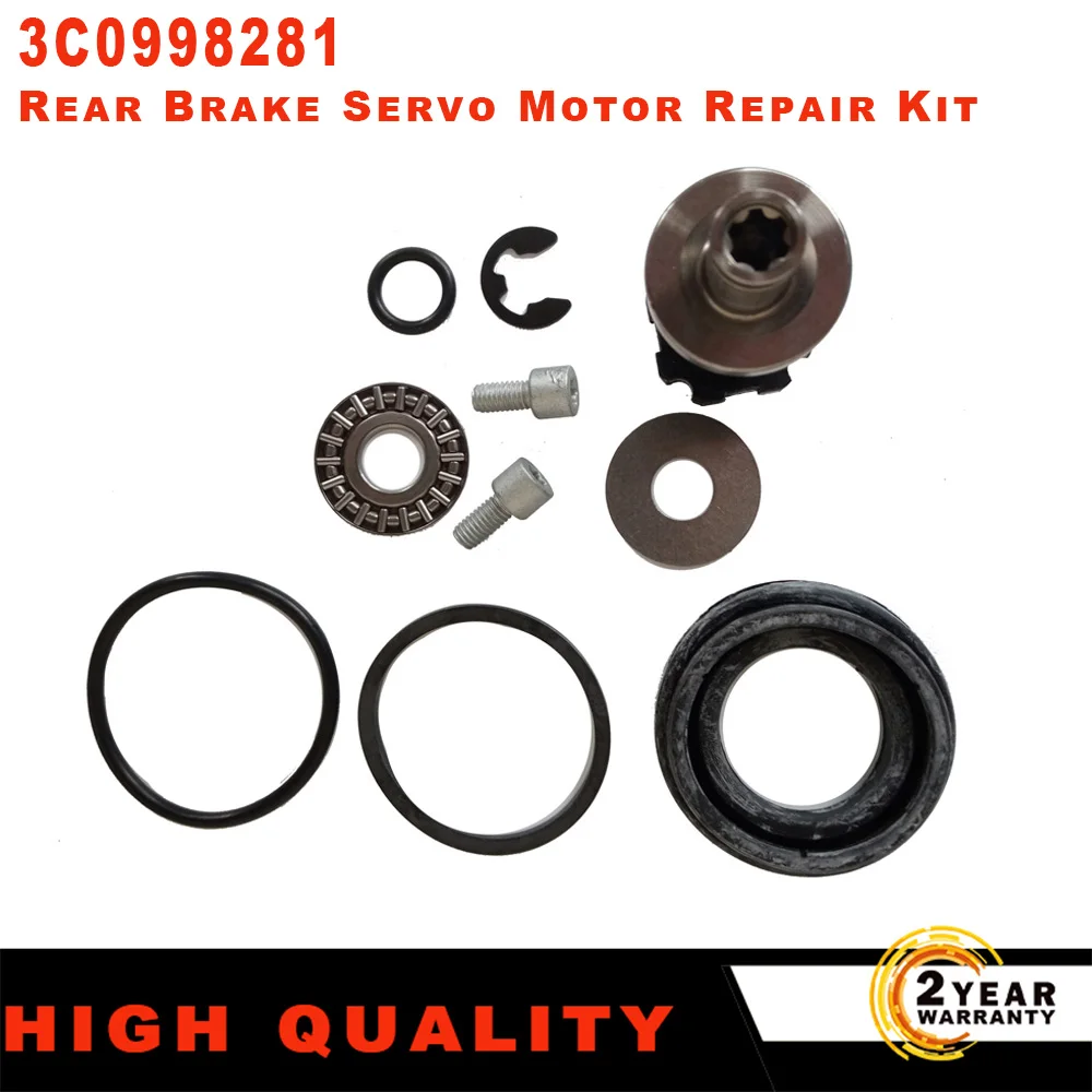 For VW Passat B6 B7 CC Tiguan Sharan RSQ3 Q5 A4 A5 A6 Seat Alhambra 6 Teeth Or 12 Teeth Rear Engine Brake Caliper Repair Kit