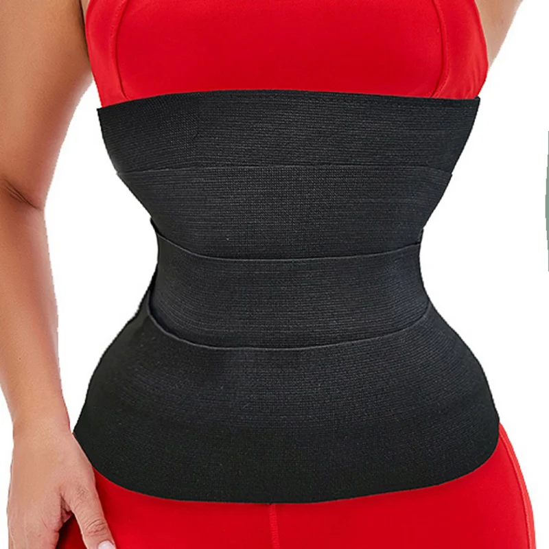 Waist Trainer for Women Tummy Wrap Waist Trimmer Belt Slimming Body Shaper Plus Size Invisible Wrap Waist Trainer Waist Support