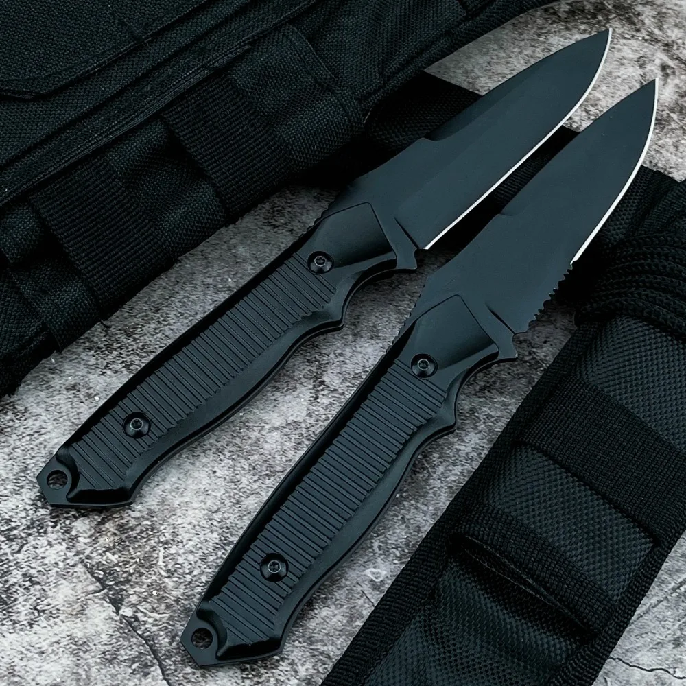 

Легкий и прочный нож с фиксированным клинком 140BK, лезвие из стали 440C, алюминиевая рукоять, высочайшее качество, для охоты на открытом воздухе, прямой нож, ножи для фруктов