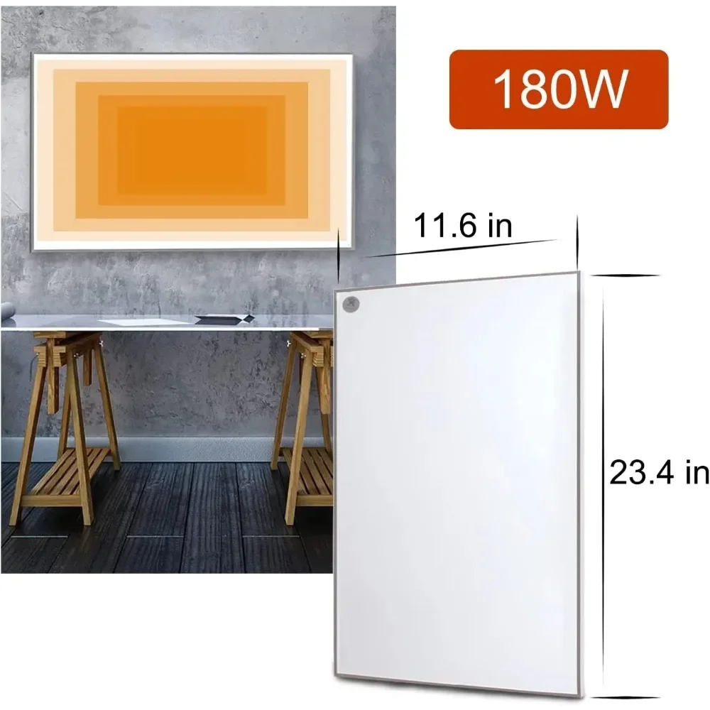 IC 600*300mm 180W Far Infrared Panel Heater Heating Panel Eco Electric Energy Saving Wall Heater 100% Flame Retardant Material