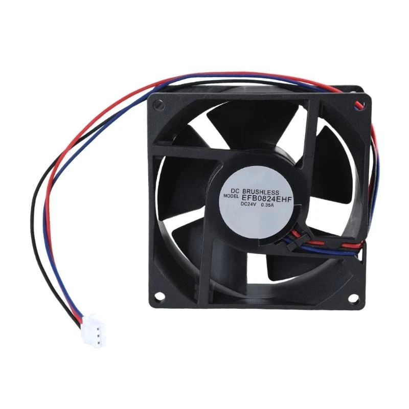 

L4MD EFB0824EHF 8cm Fan 24V 0.35A DC24V Speed Measurement Cooling Fan Low Noise 80x80x32mm