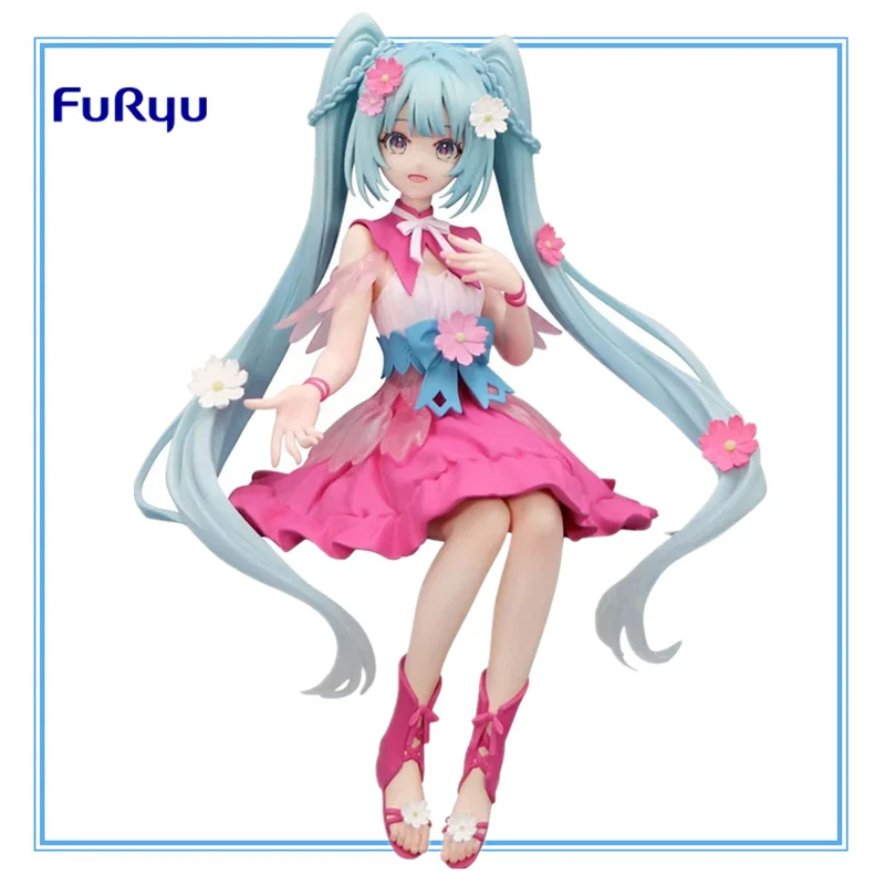 in-stock-original-furyu-vocaloid-hatsune-miku-cosmos-flower-fairy-noodle-stopper-figure-14cm-anime-model-toy-kawaii-gift