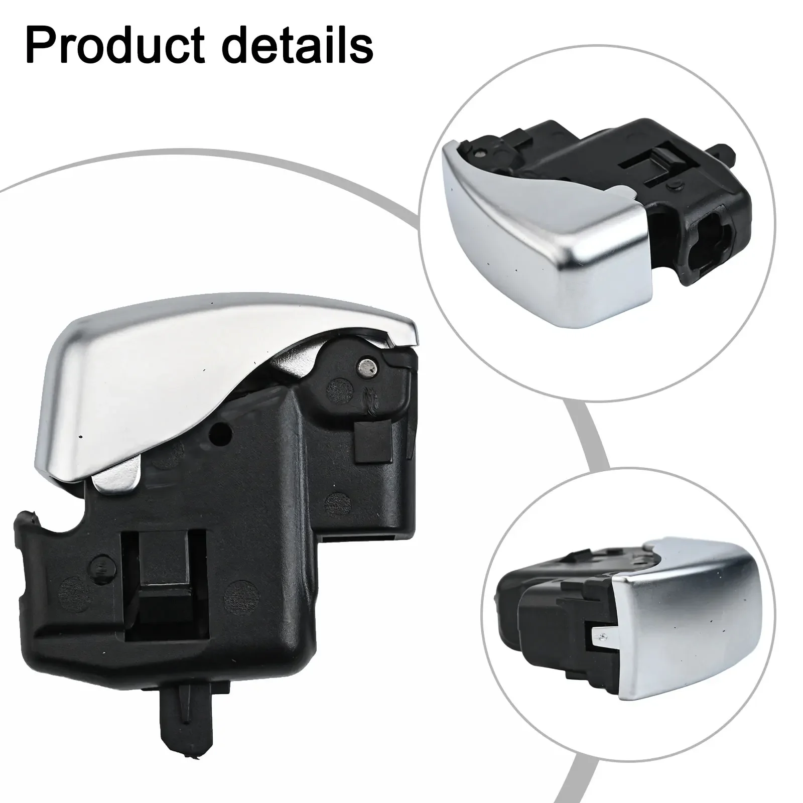 

Как показано в рисунке, кнопка переключения передач, гладкая замена передач, подходит для Kadjar 2016-2021, индивидуально подходит для Koleos 2017-2020