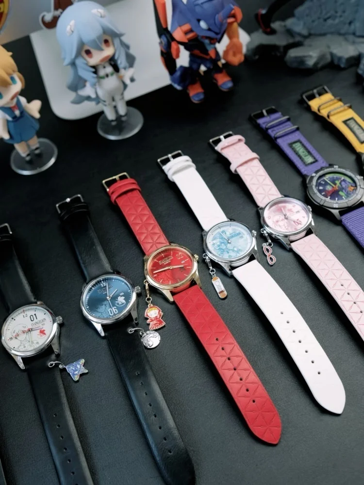 Evangelion EVA Watch Blind Box Anime Merchandise Character Themed Shinji Rei Asuka EVA-01 02 Official Genuine Collectible