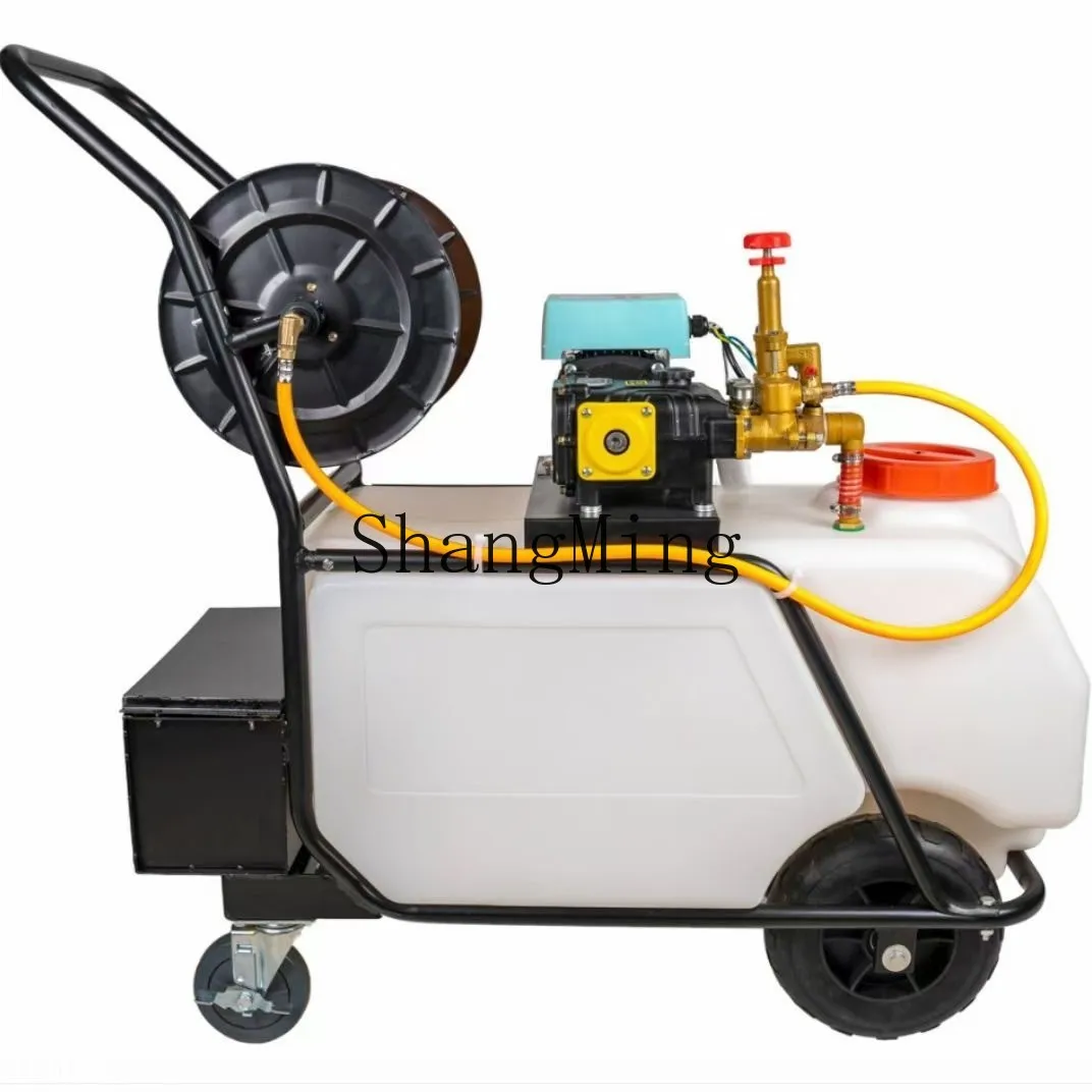 

CL50L100L160L cart battery hand push dispenser electric remote control disinfection garden machine