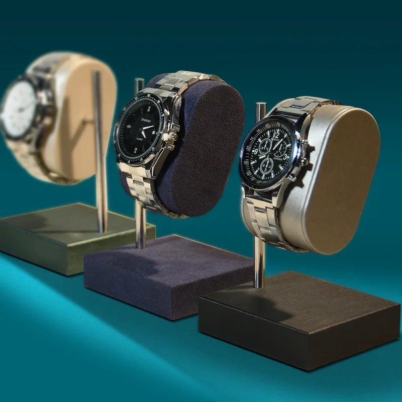 Watch storage and shooting props, display stands for men's and women's watches rotating metal stands counter display stands