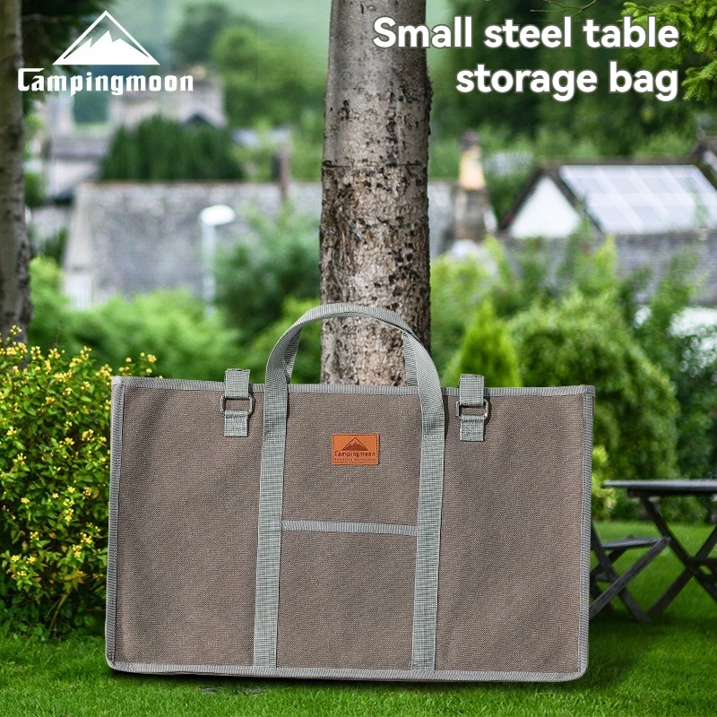 

CAMPINGMOON Outdoor Picnic Table Bag Small Steel Table Canvas Bag With Handles Suitable For Various Folding Table Storage Bags