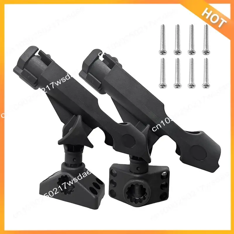 x08a-調節可能なカヤックロッドホルダー、ボート用-2-パック-ボート用サイドデッキマウント釣り竿セキュリティ