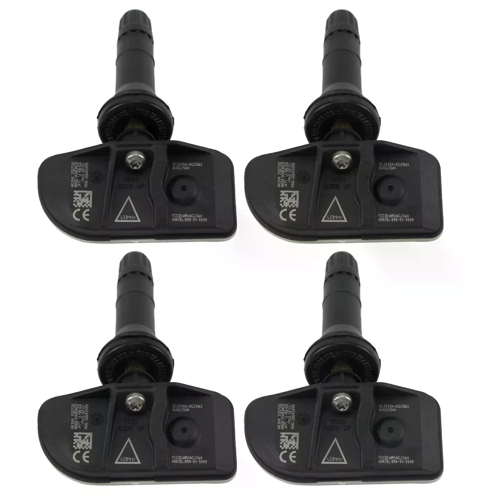 

4PCS JX7T-1A180-CA Tire Pressure Sensor Monitoring System 433Mhz For 2020 2021 2022 2023 Ford S-Max Transit Puma Explorer Focus