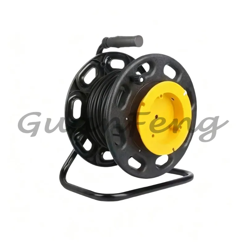 Mobile Cable Reel Cart, Empty Spool for Video & Signal Cable Storage