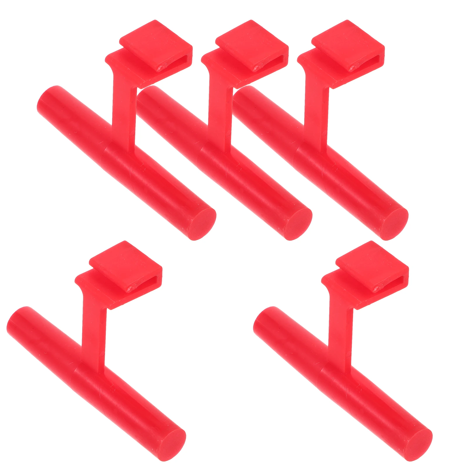 

6pcs Bird Standing Rod Parrot Perch Plastic Bite-Resisting Compact Wear-Resistant Window Mount Bird Stand For Parrot Accessories