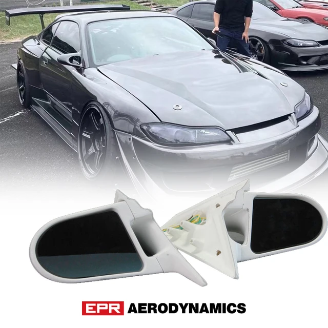 For Nissan S15 Silvia Ganador Style Glass Fiber Unpainted Aero 