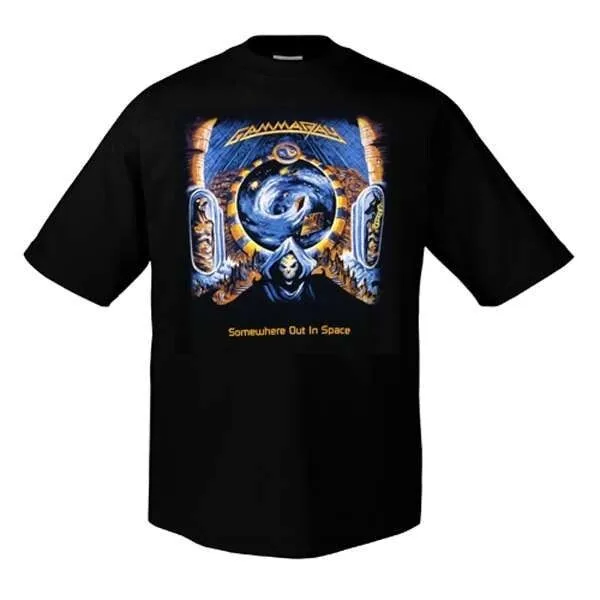 Gamma Ray Somewhere Out In Space LARGE TShirt New/Vintage Official