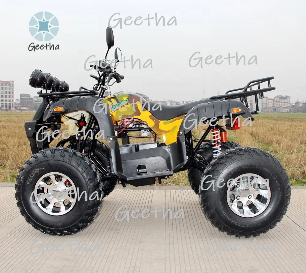

ForHigh Quality 4000W 72V Electric ATV Quad Bike 60V Lithium Battery Automatic Transmission Shaft Chain Drive Differential