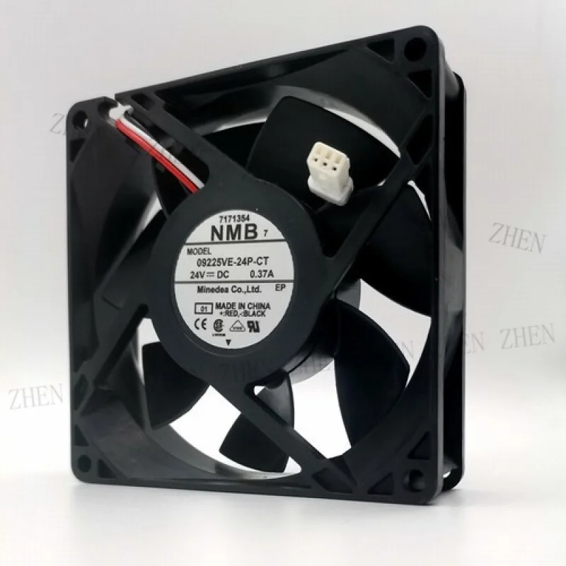 

Y 09225VE-24P-CT 24VDC 0.37A 9.2cm 4pin Cooling Fan