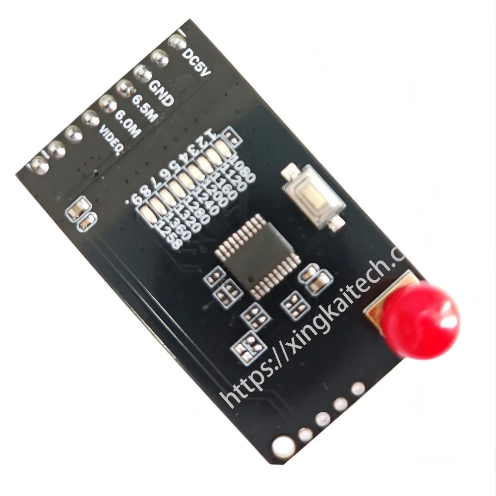 1.2G/1.3G Video Receiver VRX W/AV Out Long Range FPV 9CH Audio Video Transmitter Moudle for 800D Pro FPV Goggle RC Receiver