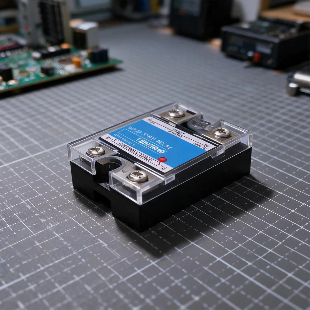 for ssr Control Relay 1.18x1.73x2.32in DC-DC DC4-12mA Load 5-220VDC Replacement Solid State Relay Accessory Adapter