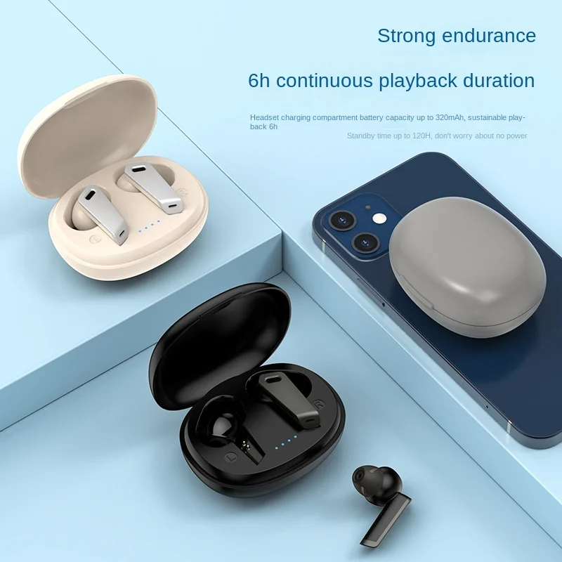 Cross Border Popular Bluetooth Headset In Ear Active Noise Reduction Game Headset Wireless Stereo Headset Factory Source