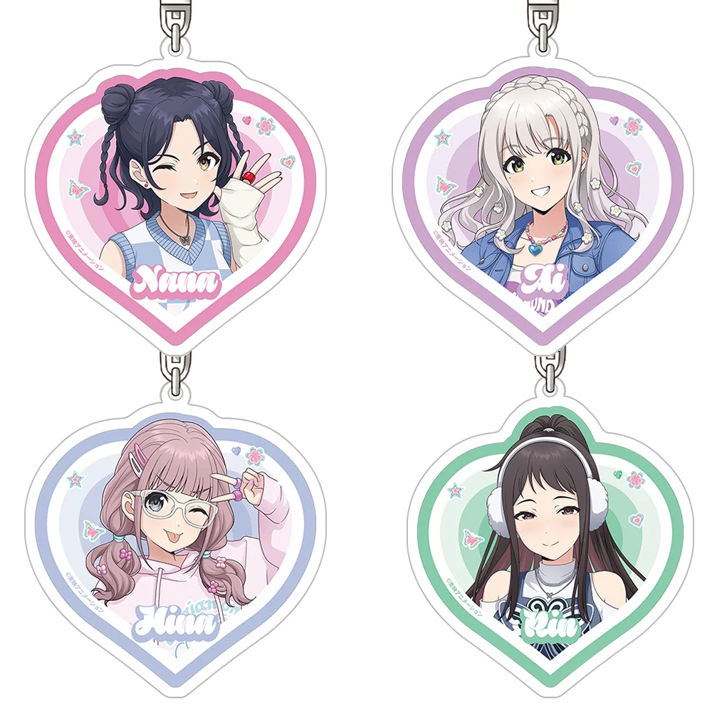 Tomo Ebizuka Iseri Nina Nana Ai Official HD Acrylic Keychain Bag pendant Bag Charm anime goods Anime Toy Fans Charm Gifts