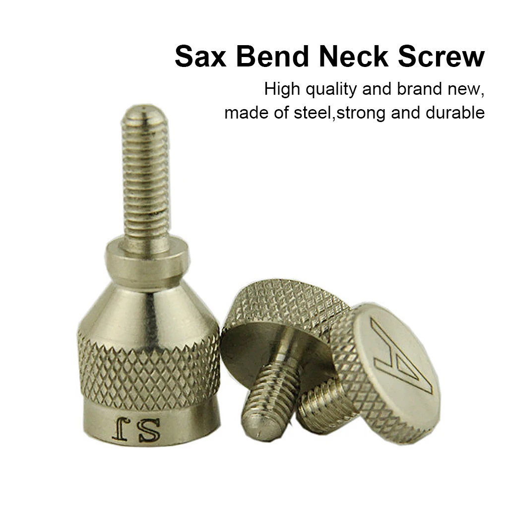 Alto Saxophone Neck Tightening Screws Musical Woodwind Instrument Replacement Part Set for Musicians Beginners