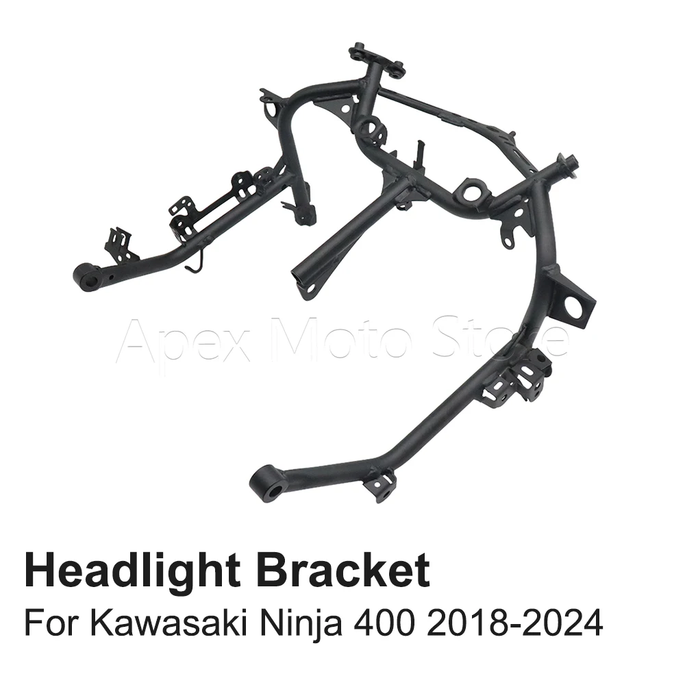 

For Kawasaki Ninja 400 Ninja400 2018 2019 2020-2024 Motorcycle Accessories Upper Front Headlight Stay Fairing Bracket Black